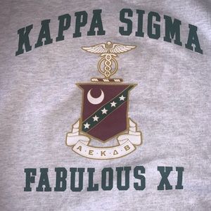 Kappa Sigma Cropped Sweatshirt